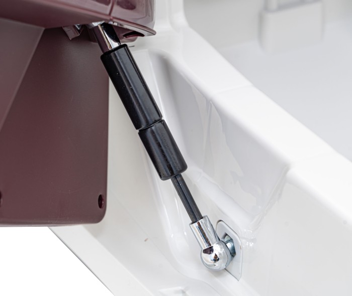 Autko Bentley Bacalar na akumulator dla dzieci Biały + Pilot + EVA + Wolny Start + Audio LED-12 7215 