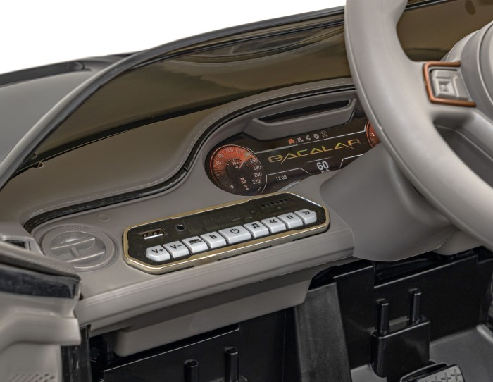 Autko Bentley Bacalar na akumulator dla dzieci +3, Czarny-9 7216 