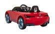 Autko BMW i4 na akumulator dla dzieci Czerwony + Wolny Start + EVA + Ekoskóra + Audio LED + Pilot-5 7219 