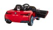 Autko BMW i4 na akumulator dla dzieci Czerwony + Wolny Start + EVA + Ekoskóra + Audio LED + Pilot-7 7219 