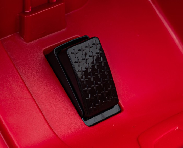 Autko BMW i4 na akumulator dla dzieci Czerwony + Wolny Start + EVA + Ekoskóra + Audio LED + Pilot-13 7219 