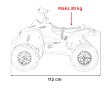 Quad Maverick ATV Khaki-18 7222 