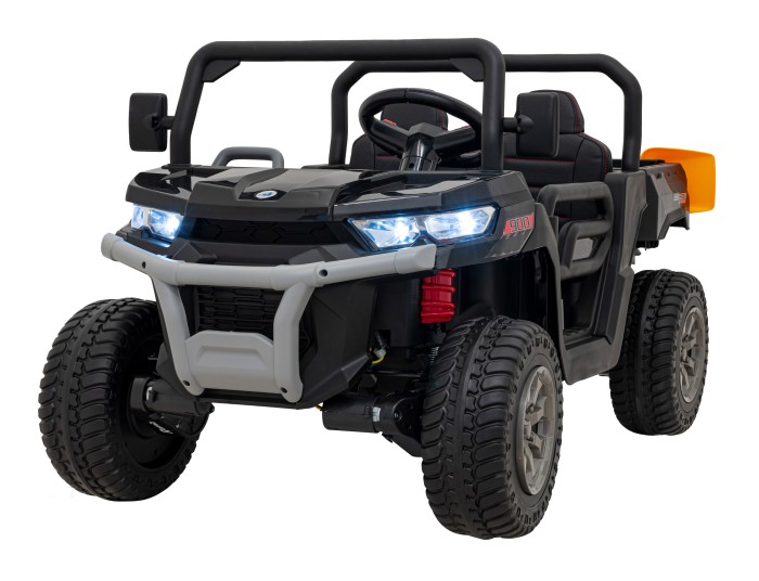 Auto Pick-Up Speed 900 dla dzieci Czarny + Napęd 4x4 + Ruchomy kiper-3 7227 