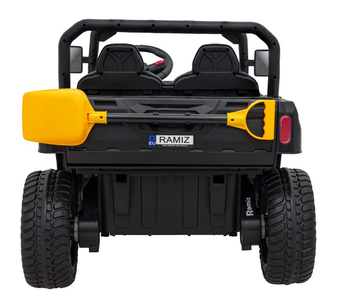 Auto Pick-Up Speed 900 dla dzieci Czarny + Napęd 4x4 + Ruchomy kiper-6 7227 