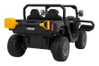 Auto Pick-Up Speed 900 dla dzieci Czarny + Napęd 4x4 + Ruchomy kiper-7 7227 