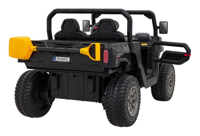 Auto Pick-Up Speed 900 dla dzieci Czarny + Napęd 4x4 + Ruchomy kiper-7 7227 