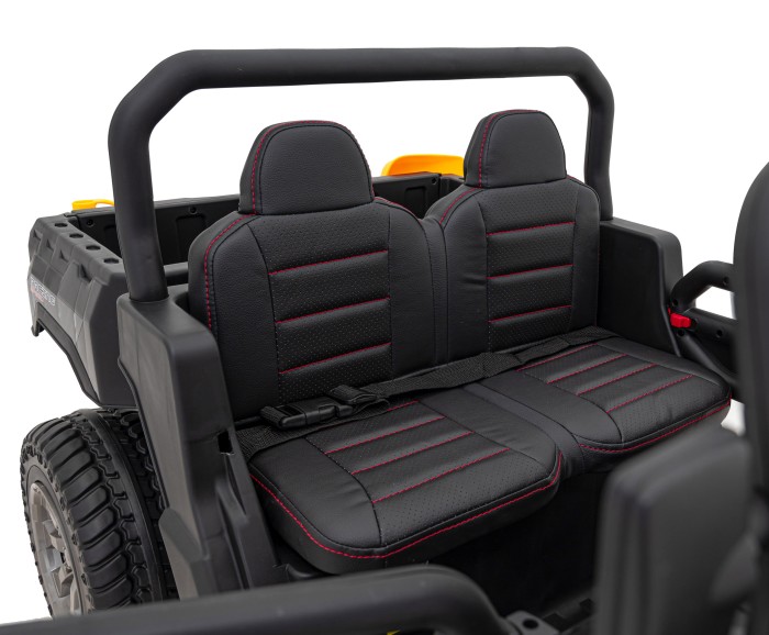 Auto Pick-Up Speed 900 dla dzieci Czarny + Napęd 4x4 + Ruchomy kiper-12 7227 