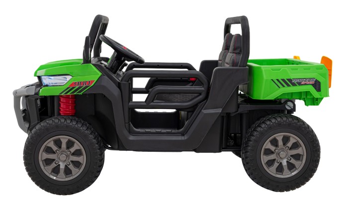 Auto Pick-Up Speed 900 dla dzieci Zielony + Napęd 4x4 + Ruchomy kiper + Bagażnik + Pilot + Łopatka + Audio LED-4 7228 
