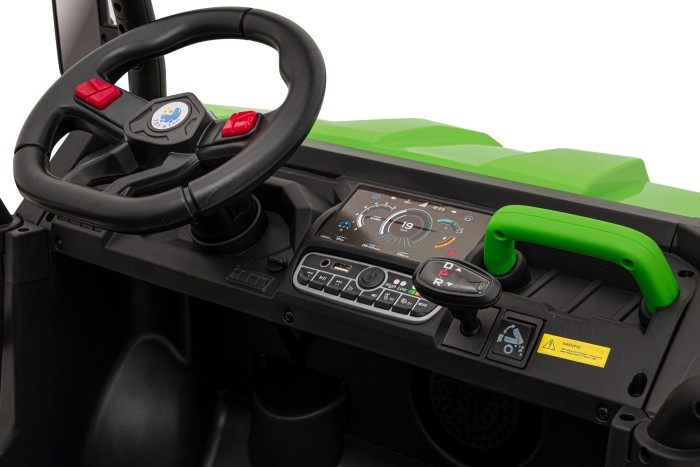 Auto Pick-Up Speed 900 dla dzieci Zielony + Napęd 4x4 + Ruchomy kiper + Bagażnik + Pilot + Łopatka + Audio LED-9 7228 