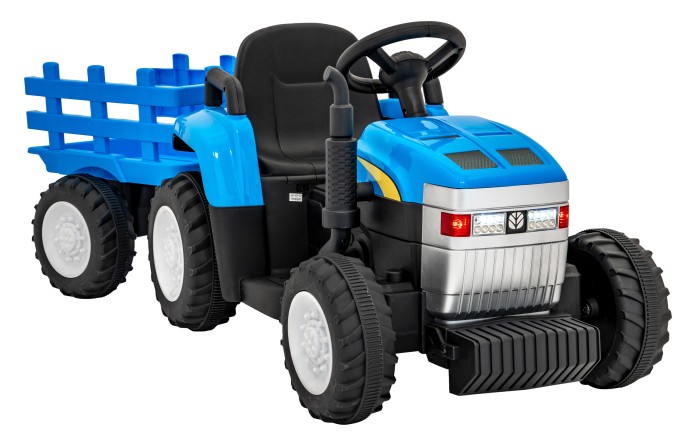 Traktor Z Przyczepą New Holland T7 Niebieski-2 7233 