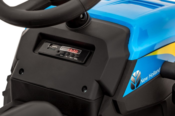 Traktor Z Przyczepą New Holland T7 Niebieski-15 7233 