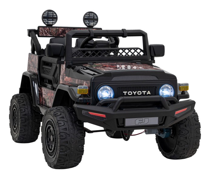 Toyota FJ Cruiser dla dzieci Czarna terenówka + Pilot-3 7235 