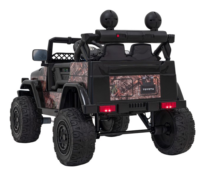 Toyota FJ Cruiser dla dzieci Czarna terenówka + Pilot-6 7235 