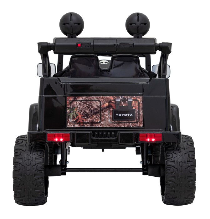 Toyota FJ Cruiser dla dzieci Czarna terenówka + Pilot-7 7235 