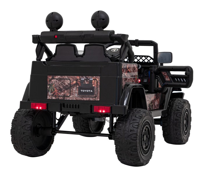 Toyota FJ Cruiser dla dzieci Czarna terenówka + Pilot-8 7235 