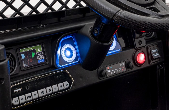 Toyota FJ Cruiser dla dzieci Czarna terenówka + Pilot-10 7235 