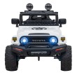 Toyota FJ Cruiser dla dzieci Biały + Pilot + Napęd 4x4 + Audio LED + EVA + Wolny Start-2 7237 