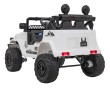 Toyota FJ Cruiser dla dzieci Biały + Pilot + Napęd 4x4 + Audio LED + EVA + Wolny Start-5 7237 