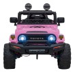 Toyota FJ Cruiser dla dzieci Różowy + Pilot + Napęd 4x4 + Audio LED + EVA + Wolny Start-2 7238 