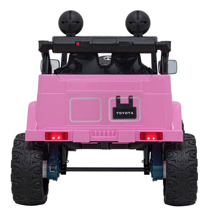 Toyota FJ Cruiser dla dzieci Różowy + Pilot + Napęd 4x4 + Audio LED + EVA + Wolny Start-6 7238 