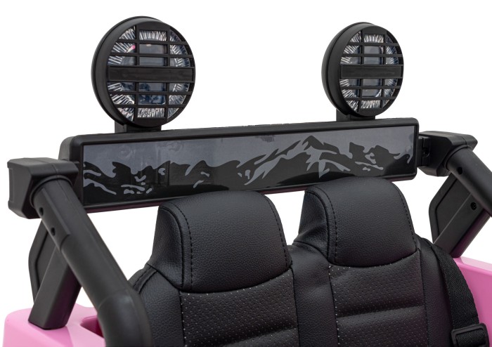 Toyota FJ Cruiser dla dzieci Różowy + Pilot + Napęd 4x4 + Audio LED + EVA + Wolny Start-13 7238 