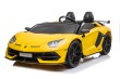 Lamborghini SVJ DRIFT dla 2 dzieci Żółty + Funkcja driftu + Pilot + MP3 LED + Wolny Start-1 7239 