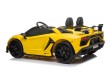 Lamborghini SVJ DRIFT dla 2 dzieci Żółty + Funkcja driftu + Pilot + MP3 LED + Wolny Start-2 7239 