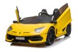 Lamborghini SVJ DRIFT dla 2 dzieci Żółty + Funkcja driftu + Pilot + MP3 LED + Wolny Start-3 7239 