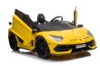 Lamborghini SVJ DRIFT dla 2 dzieci Żółty + Funkcja driftu + Pilot + MP3 LED + Wolny Start-6 7239 