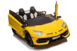 Lamborghini SVJ DRIFT dla 2 dzieci Żółty + Funkcja driftu + Pilot + MP3 LED + Wolny Start-7 7239 