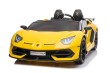 Lamborghini SVJ DRIFT dla 2 dzieci Żółty + Funkcja driftu + Pilot + MP3 LED + Wolny Start-8 7239 