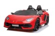Lamborghini SVJ DRIFT dla 2 dzieci Czerwony + Funkcja driftu + Pilot + MP3 LED + Wolny Start-1 7240 