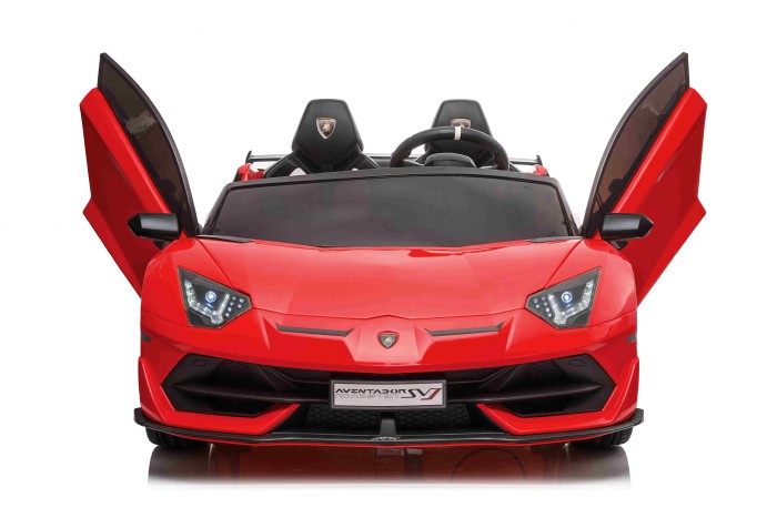 Lamborghini SVJ DRIFT dla 2 dzieci Czerwony + Funkcja driftu + Pilot + MP3 LED + Wolny Start-4 7240 