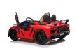 Lamborghini SVJ DRIFT dla 2 dzieci Czerwony + Funkcja driftu + Pilot + MP3 LED + Wolny Start-6 7240 