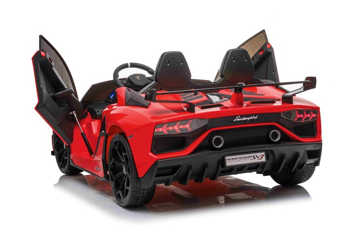 Lamborghini SVJ DRIFT dla 2 dzieci Czerwony + Funkcja driftu + Pilot + MP3 LED + Wolny Start-7 7240 