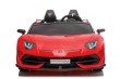 Lamborghini SVJ DRIFT dla 2 dzieci Czerwony + Funkcja driftu + Pilot + MP3 LED + Wolny Start-8 7240 