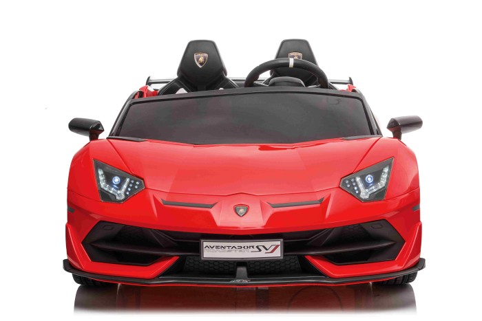Lamborghini SVJ DRIFT dla 2 dzieci Czerwony + Funkcja driftu + Pilot + MP3 LED + Wolny Start-8 7240 
