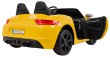 Perfecta Auto dla 2 dzieci Żółta + Pompowane koła + Silnik bezszczotkowy + MP3 LED + Wolny Start-4 7241 