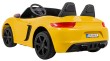 Perfecta Auto dla 2 dzieci Żółta + Pompowane koła + Silnik bezszczotkowy + MP3 LED + Wolny Start-13 7241 