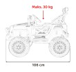 Pojazd OFF ROAD Speed Czarny-18 7242 