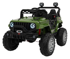 Auto na akumulator OFF ROAD Speed | Zielony