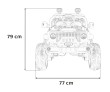 Pojazd OFF ROAD Speed Czerwony-17 7245 
