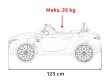 Pojazd Mercedes Benz AMG SL63 Biały-17 7247 
