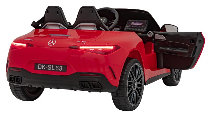 Pojazd Mercedes Benz AMG SL63 Czerwony-7 7248 