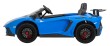 Lamborghini Aventador SV na akumulator dla 2 dzieci Niebieski + Silnik bezszczotkowy + Pompowane koła + Audio LED-6 7251 