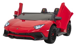 Auto na akumulator LAMBORGHINI AVENTADOR SV | Czerwony | STRONG