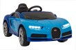 Bugatti Chiron na akumulator dla dzieci Niebieski + Pilot + Bagażnik + EVA + Amortyzatory + Audio LED-1 7269 