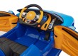 Bugatti Chiron na akumulator dla dzieci Niebieski + Pilot + Bagażnik + EVA + Amortyzatory + Audio LED-15 7269 