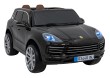 Porsche Cayenne S na akumulator dla dzieci Lakier Czarny + Pilot + Wolny START + EVA + Audio LED-1 7270 