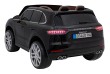 Porsche Cayenne S na akumulator dla dzieci Lakier Czarny + Pilot + Wolny START + EVA + Audio LED-20 7270 